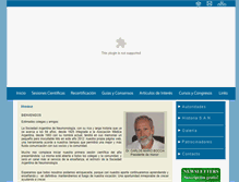 Tablet Screenshot of neumo-argentina.org